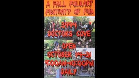 Folk Art Halloween festival