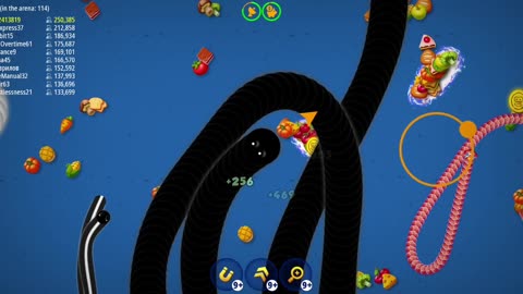 Worm Zone.iO Snake Video Game Play GAMING SP