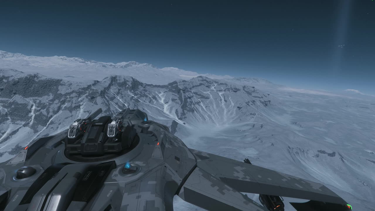 Star Citizen - Speed testing the new Sabre Firebird with the F7A MKII