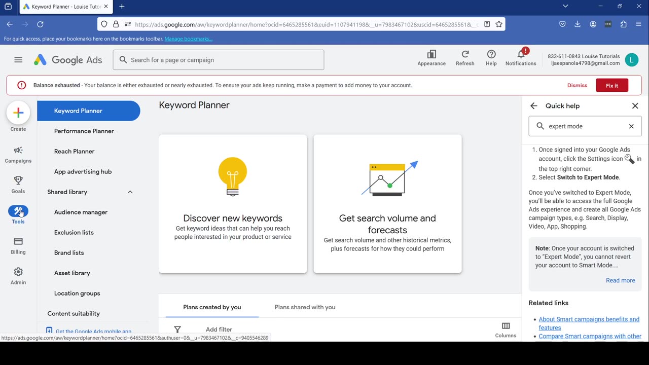 How To Switch To Google Ads Expert Mode