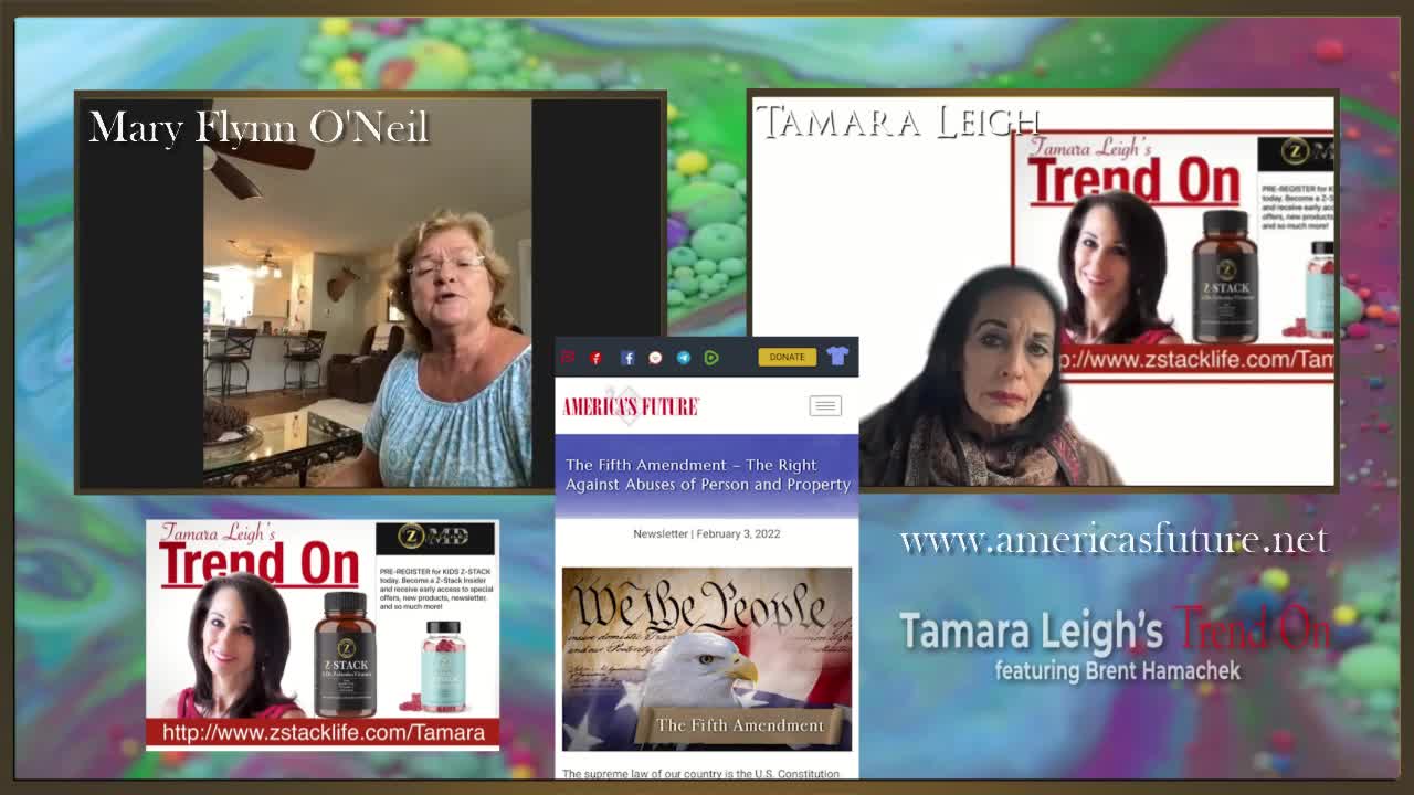 Mary Flynn O”Neil and AmericasFuture.net on Tamara Leigh’s Trend On