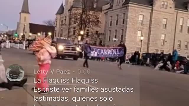 Christmas Parade Attacker Barely Misses Little Girl