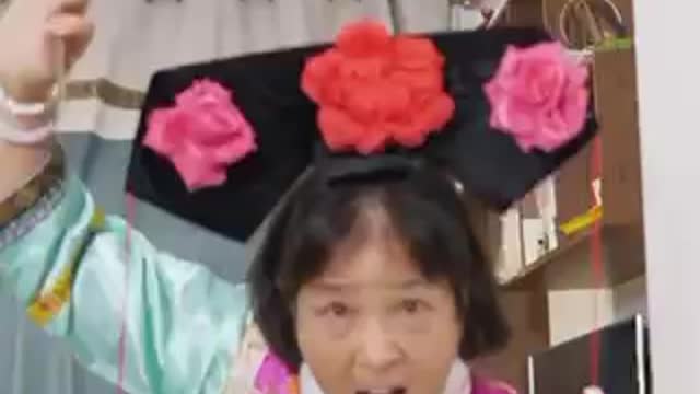 Funny mother and child