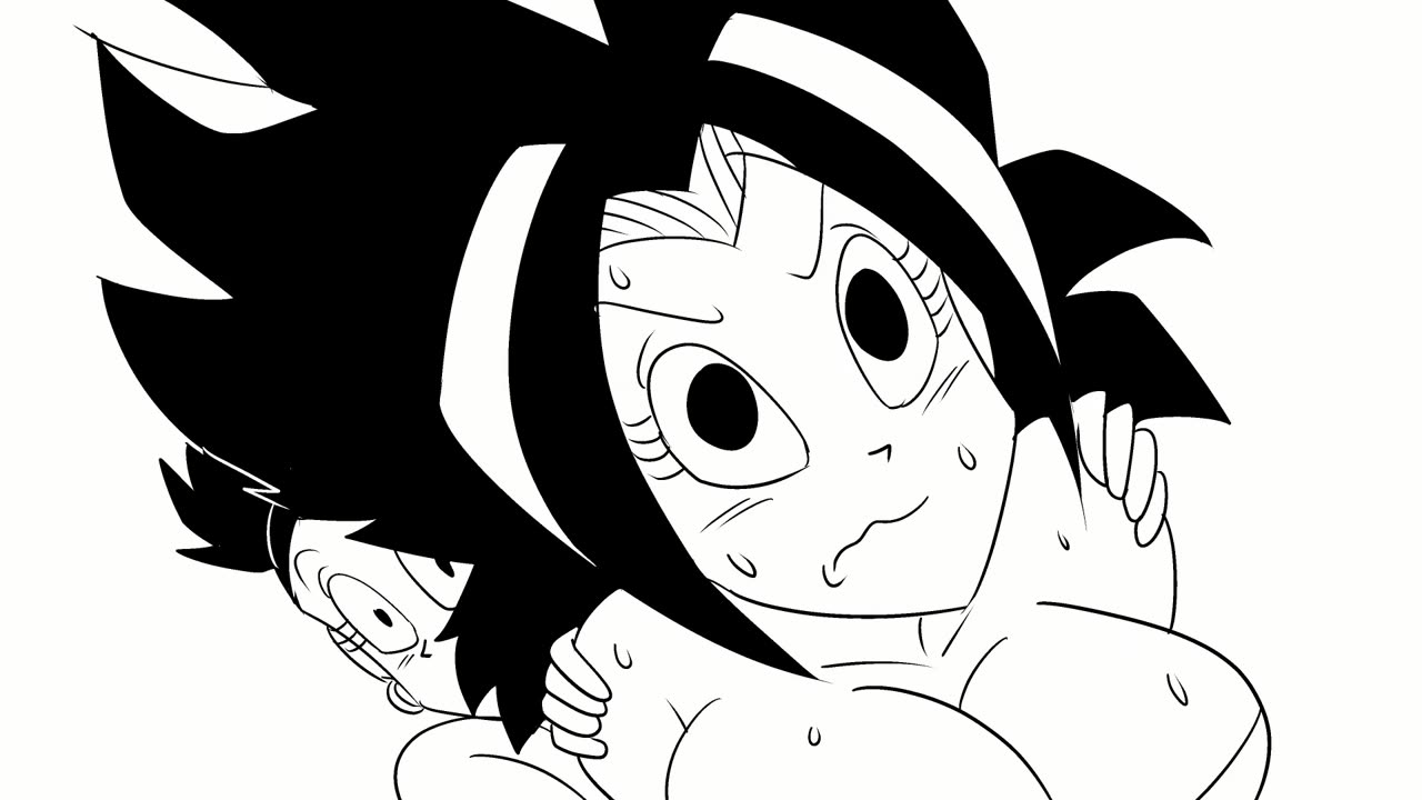 Goku and Chi Chi comics animation|| Anime|| #goku #chichi #dragonball