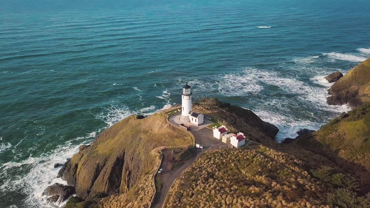 Lighthouse near Coral Sea