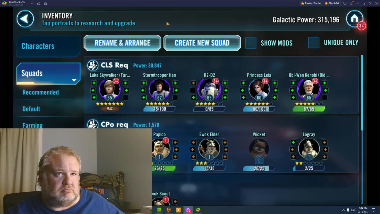 Star Wars Galaxy of Heroes F2P Day 79