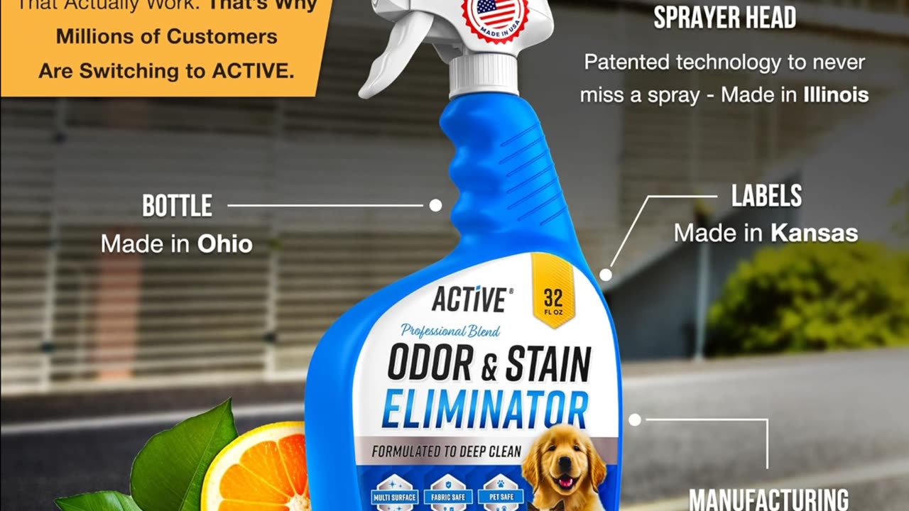 Pet Odor and Stain Eliminator