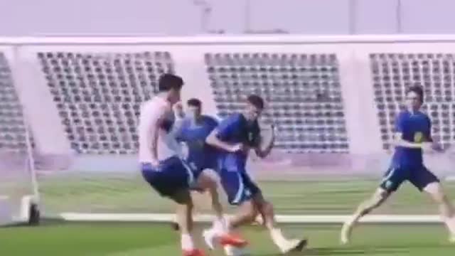 Harry Maguire turns into PRIME ZIDANE in England training before WC