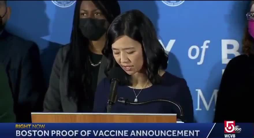 Boston proof of vaccination starting January 15th 2022