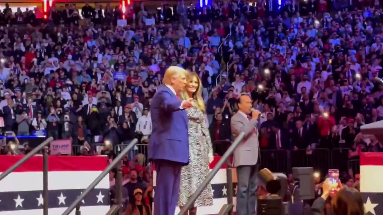 The scenes and the energy from the Trump Rally at MSG are unbelievable.