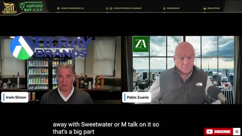 Tilray Interview Clip: Hemp Delta 9 Drinks Discussion - CEO Irwin Simon & Pablo Zuanic Fireside Chat