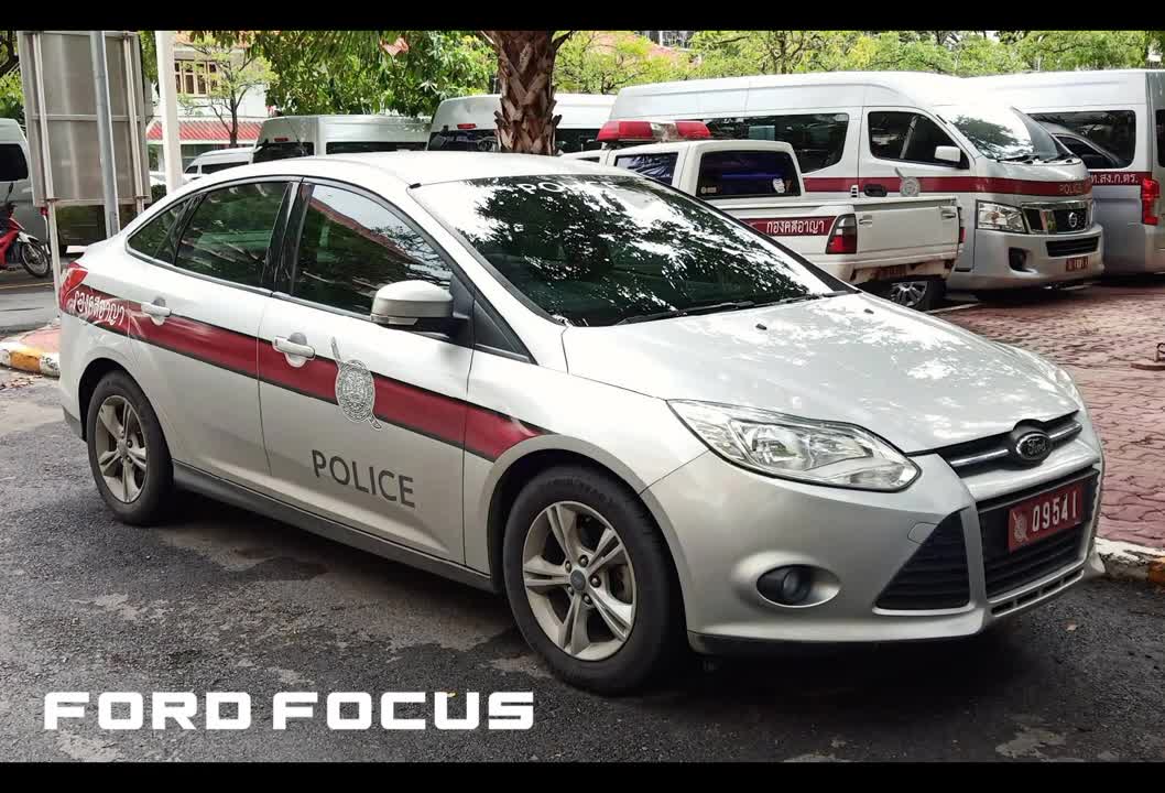 Thai Police Cars / รถตำรวจไทย