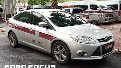 Thai Police Cars / รถตำรวจไทย