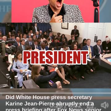Fact Check: Press Secretary Did NOT Abruptly End Briefing When Fox Reporter Asked Question -- Edited