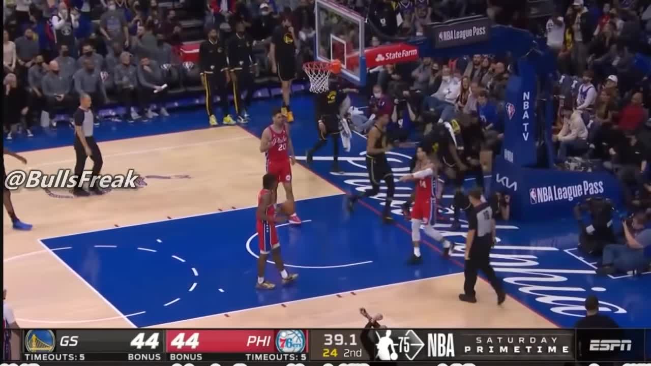 Danny Green Gives Entire Warriors A Heart Attack While Klay' Injury Flashback!