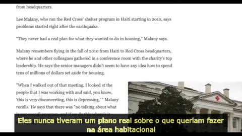 TRÁFICO DE CRIANÇAS CLINTON NO HAITI E LAVAGEM DE DINHEIRO