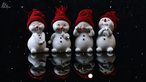 White cute 😘snowman ⛄, Christmas 🌲 Status , Winter status