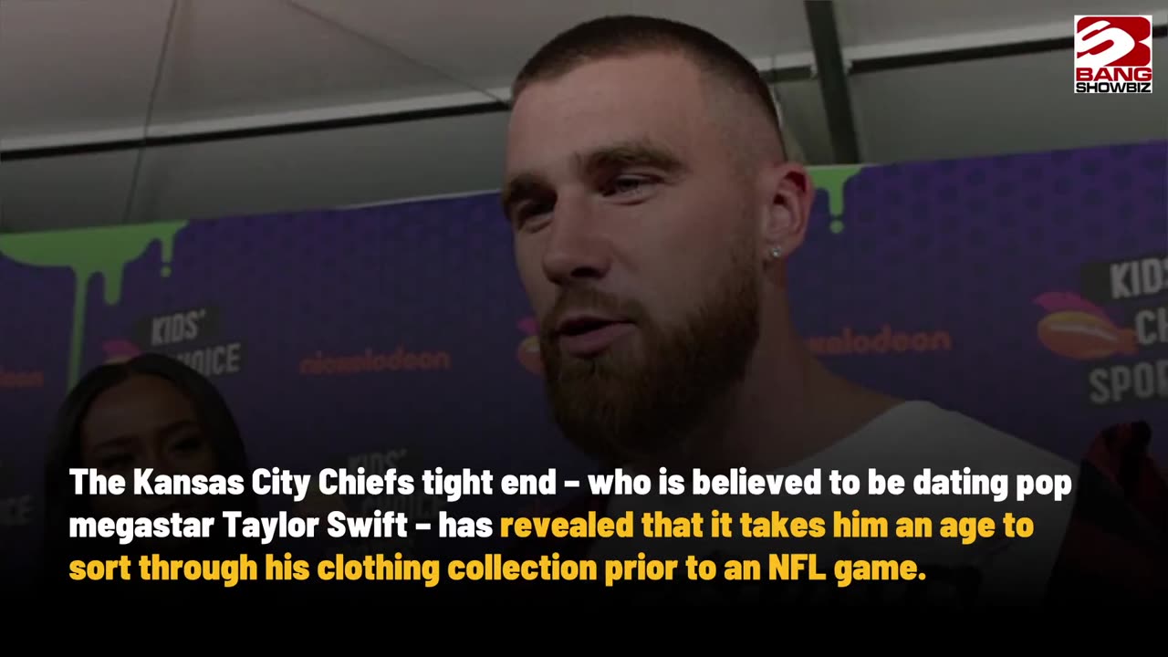 Travis Kelce spends a lot while selecting a game day outfit.