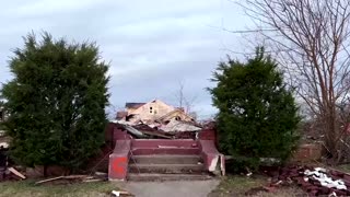 Tornadoes leave Kentucky neighborhood obliterated