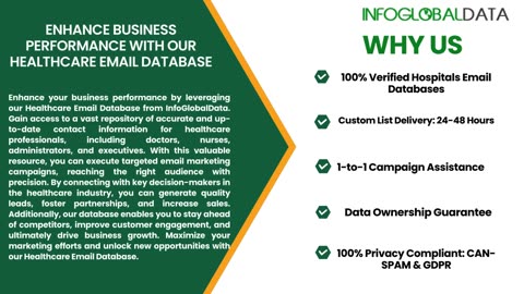 Acquire 362K+ Verified Hospitals Email List and Mailing List