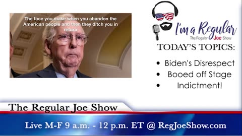 The Regular Joe Show Teaser - 8/8/23 - LIVE M-F 9am-12n EST