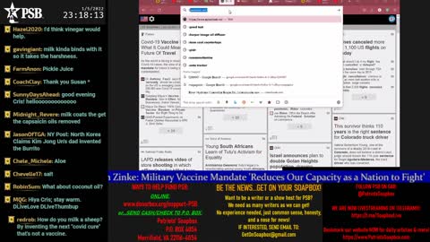2022-01-05 23:00 EST - Crossing the Matrix: with Chris