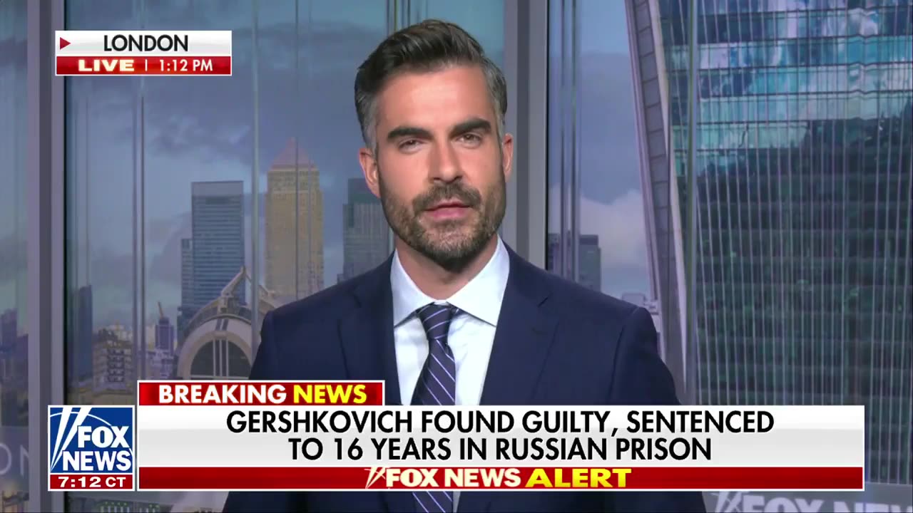 Breaking News: WSJ's Evan Gershkovich Faces 16-Year Jail Term in Russia