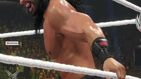 WWE 2K23 Showdown Cena Falls to Roman's Winning Assault