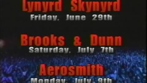 June 2001 - Three Concerts at Verizon Wireless Music Center