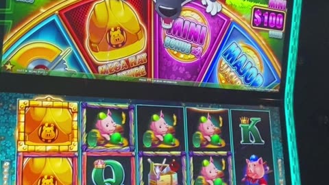 MINOR HAT BOOM!!! #slots #casino #slotmachine #slotwin #jackpot #bonusfeature #casinogames #gambling