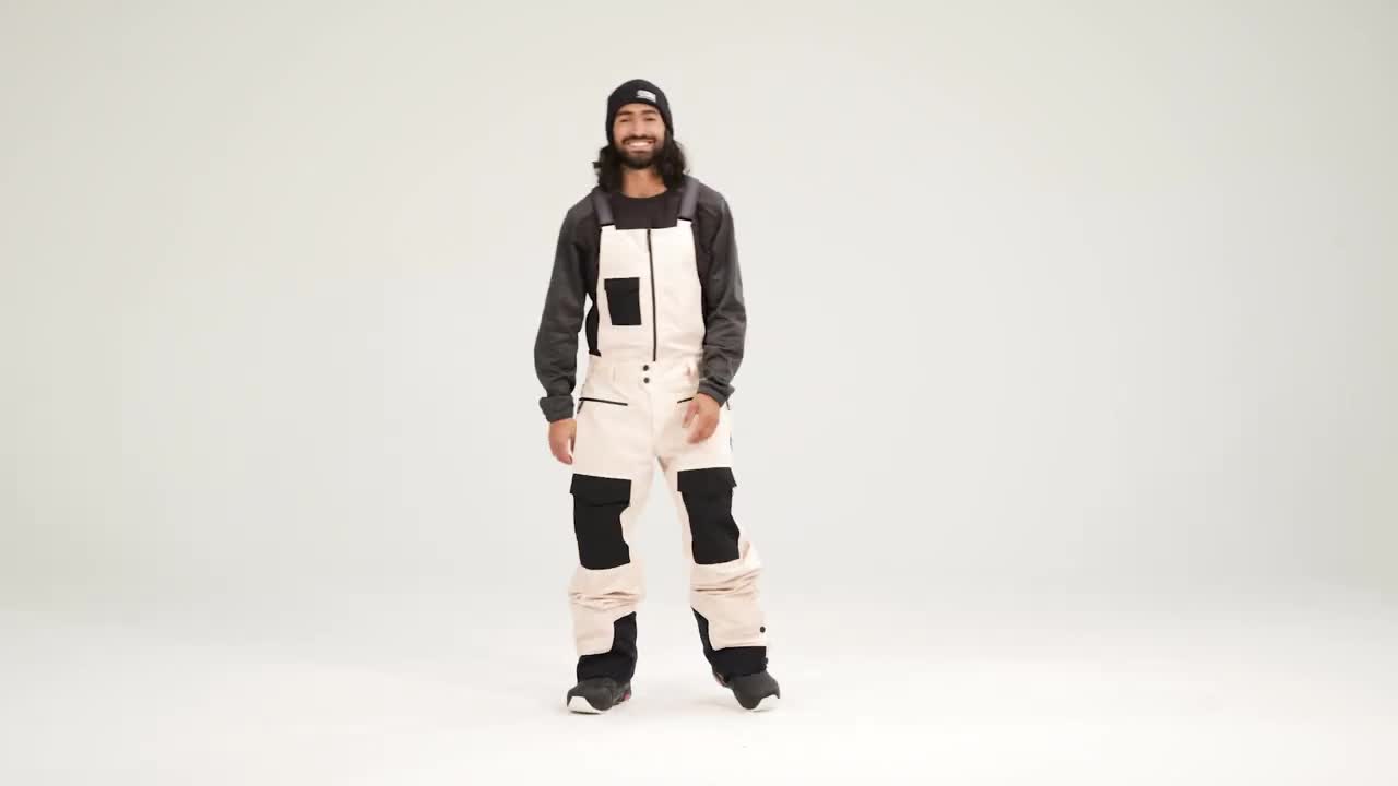 [픽쳐]U77 BIB PANTS - BEIGE