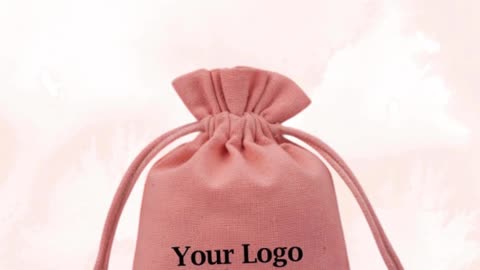 Eco-Friendly Cotton Drawstring Bags - Sustainable & Stylish for Everyday Use