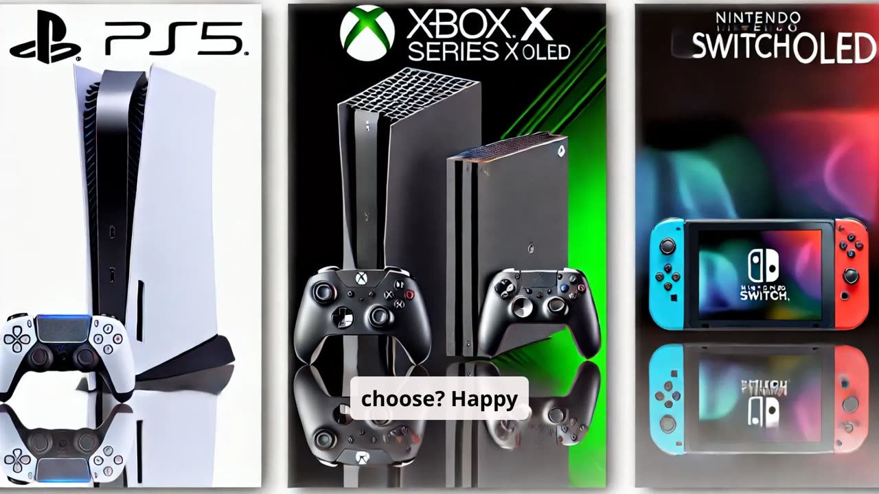 PlayStation 5 vs Xbox Series X vs Nintendo Switch OLED – Ultimate Console Power Struggle 2024!