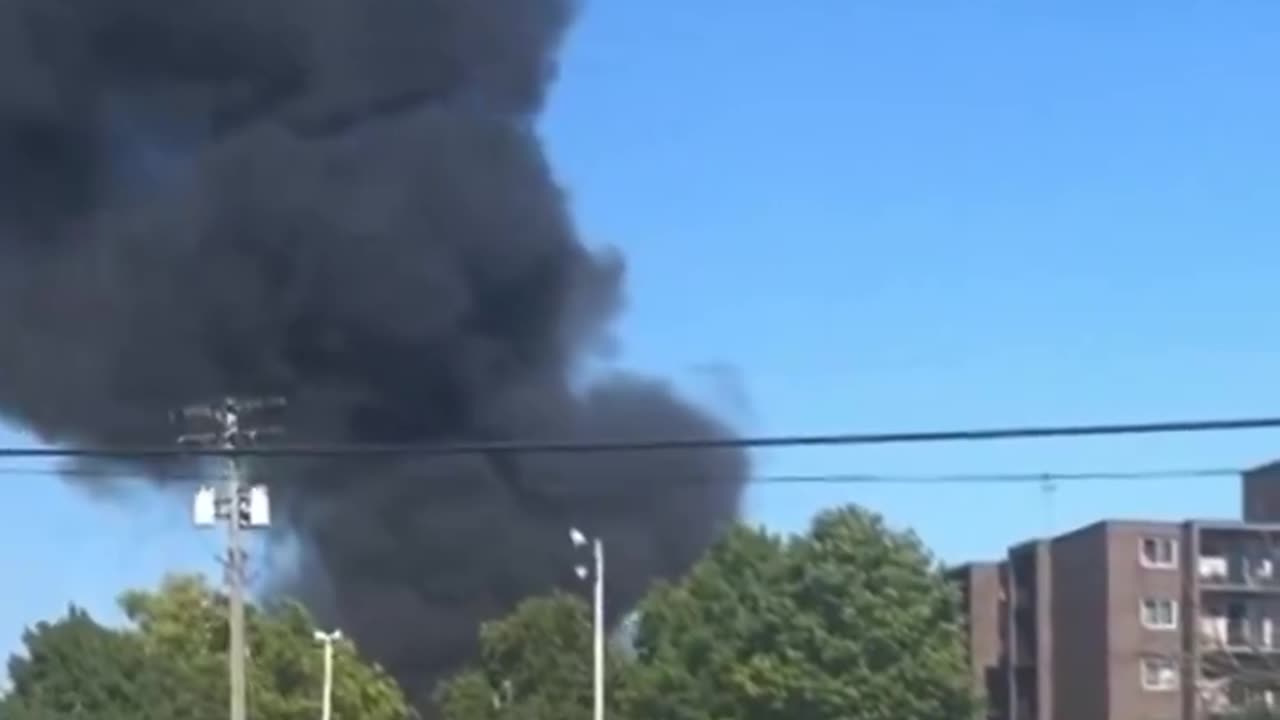 Massive fire at chemical plant in Akron, Ohio - hundreds evacuated,