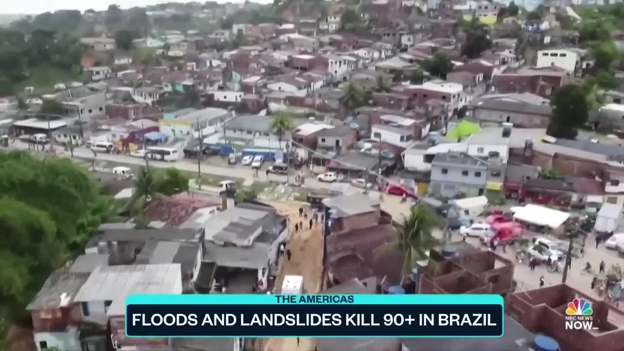 Floods And Landslides Kill At Least 91 People In Brazil