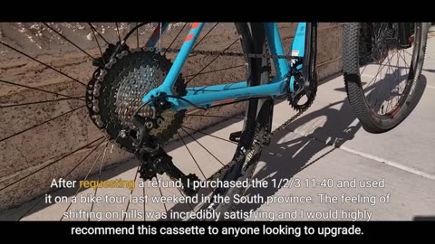 User Feedback: SHIMANO Deore XT CS-M8000 11-Speed Cassette - 11-40