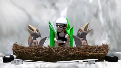 very funny cartoon that represents an ancient life
