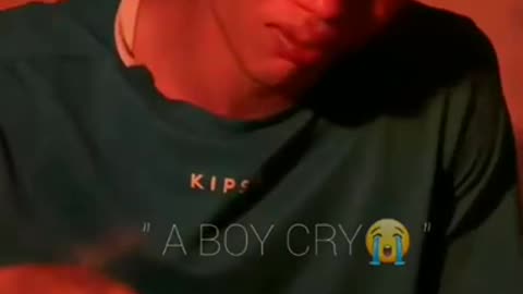 A boy cry in his birthday 😭😭😭😭