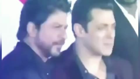 Salman Khan and Shahrukh Khan together..