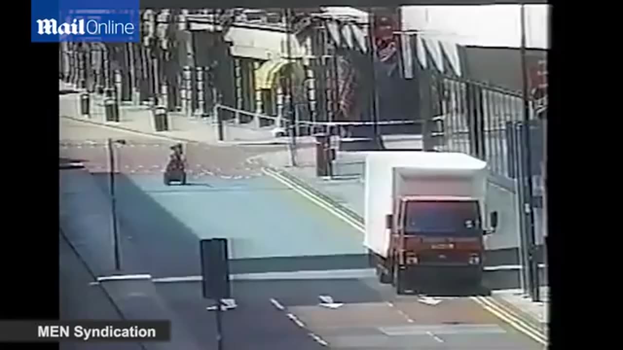 1996 A Controlled Detonation Of A IRA Trunk Bomb In Manchester