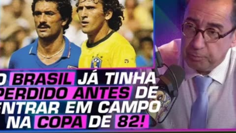NA COPA DE 1982 O BRASIL PERDEU ANTES DO JOGO