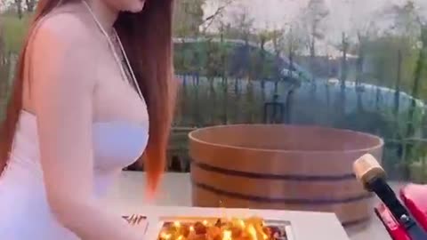 Sizzling chef . cooking girl . 🔥 Cpicy chef . Cook.queen of hotness