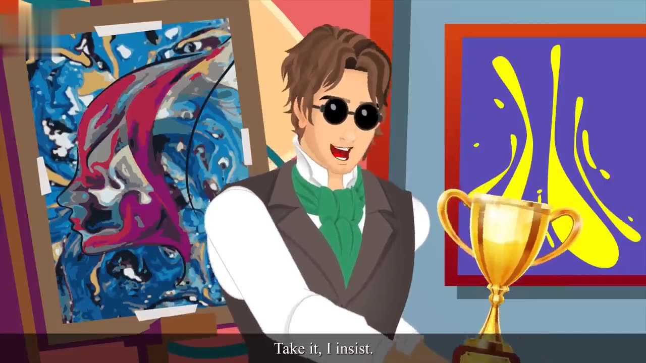 The Blind Painter Story
