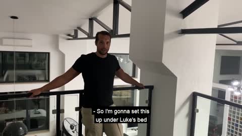 Tristan Tate Pranks Luc And Ends Up Smoking his room