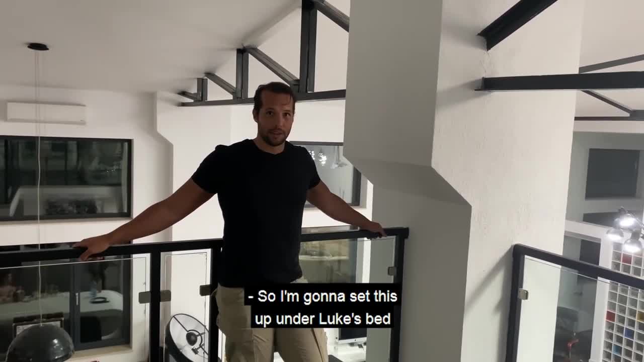 Tristan Tate Pranks Luc And Ends Up Smoking his room