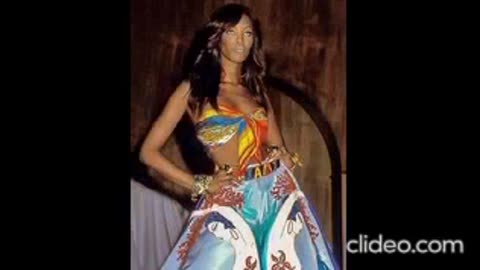 Naomi Campbell 90s/ Naomi Campbell 80s / Naomi Campbell Elle