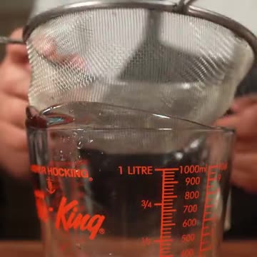 How you can make homemade almond milk.