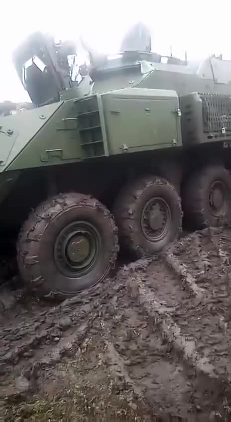 Canadian APC in Ukraine