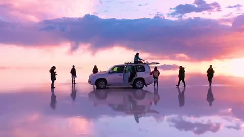 Bolivian Salt Flats 4,000 sq miles of flatness
