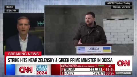 Vladimir Zelensky may also have been taken out by a missile in Odessa.